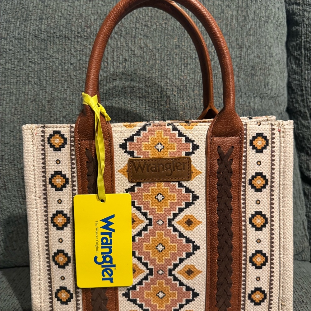 Montana West Wrangler Western Aztec tote bag